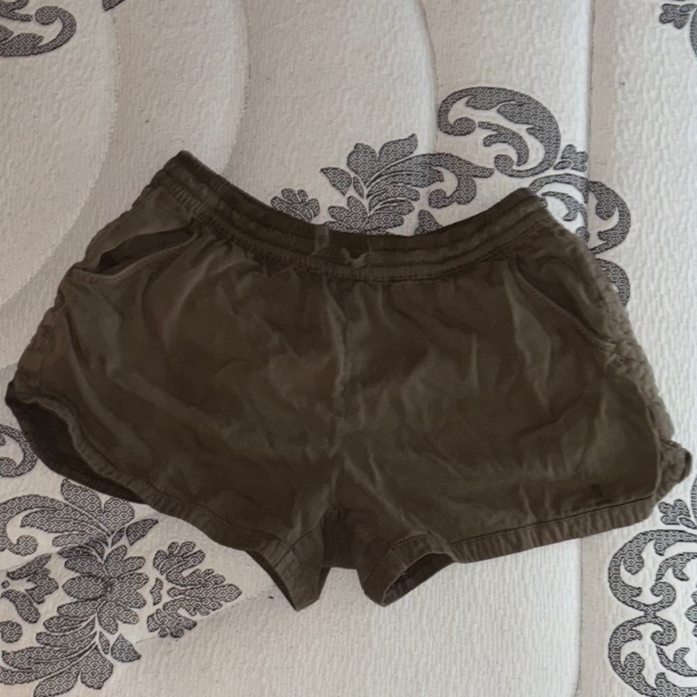 FarWest Olive Green Women's Athletic Shorts